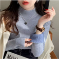 Blusa Forrada cuello alto