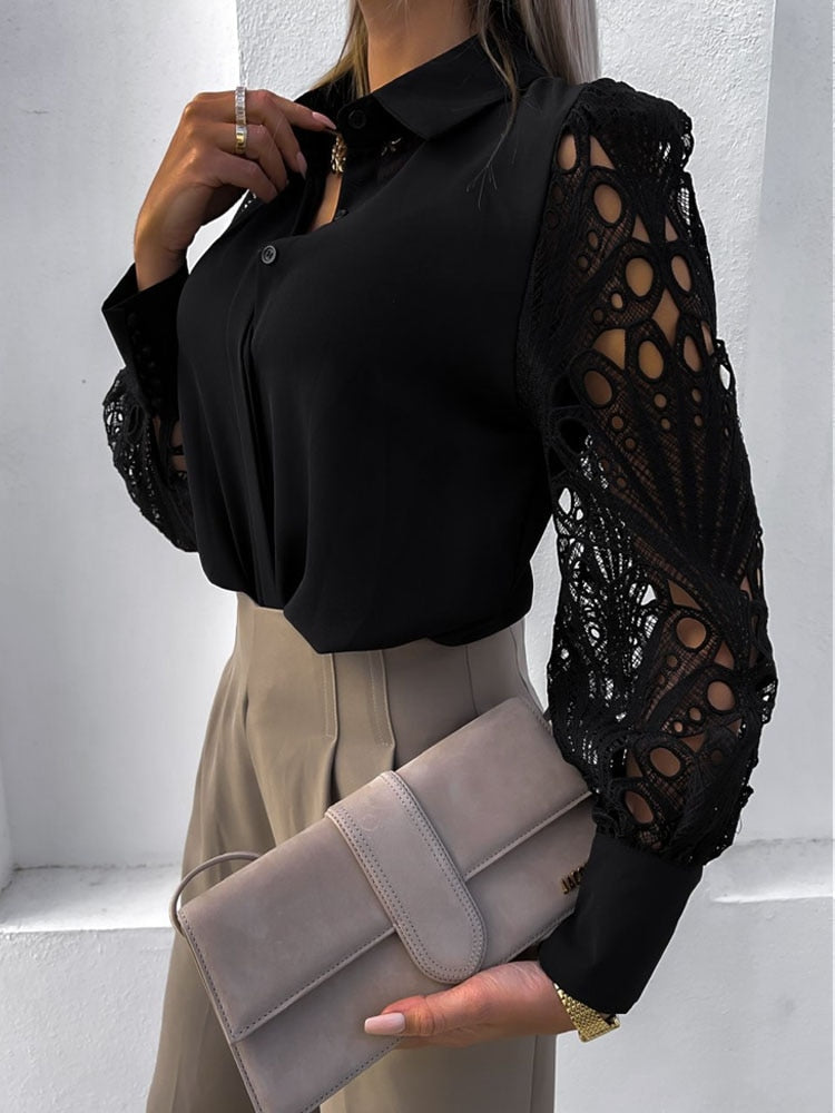 Blusa Hollow Out