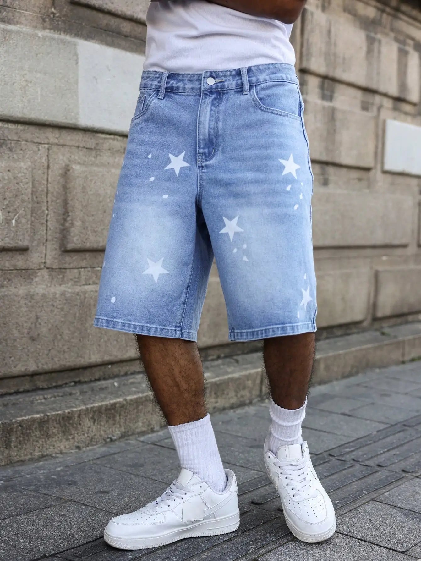 Short Star azul