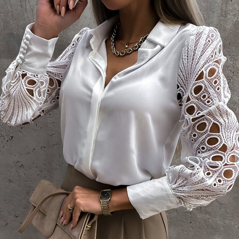 Blusa Hollow Out